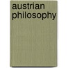 Austrian Philosophy door Barry Smith