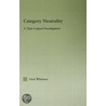 Category Neutrality by Neil Whitman