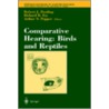 Comparative Hearing by R.J. Dooling
