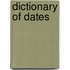 Dictionary of Dates