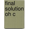 Final Solution Oh C door Donald Bloxham