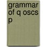 Grammar Of Q Oscs P