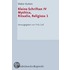 Kleine Schriften Iv