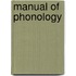 Manual Of Phonology