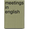 Meetings in English door Kirsten Wächter