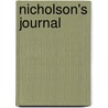 Nicholson's Journal door William Nicholson