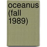 Oceanus (Fall 1989) door Woods Hole Oceanographic Institution