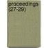Proceedings (27-29)