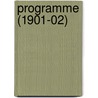 Programme (1901-02) door Munch