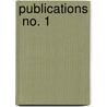 Publications  No. 1 by Hanserd Knollys Society for Writers
