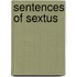 Sentences Of Sextus
