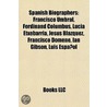 Spanish Biographers by Not Available