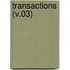 Transactions (V.03)