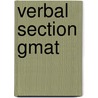 Verbal Section Gmat door Punit Raja Surya Chandra