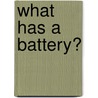 What Has a Battery? door Margaret MacDonald