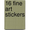 16 Fine Art Stickers by Edgar Degas