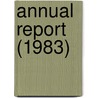 Annual Report (1983) door Montana Environmental Quality Council