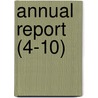 Annual Report (4-10) by Cincinnati Museum Association