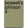 Boswell's Johnson  4 door Professor James Boswell