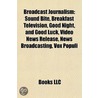 Broadcast Journalism door Not Available