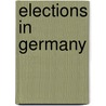 Elections in Germany door Not Available