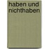 Haben und Nichthaben