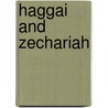 Haggai And Zechariah by Cp Stuhlmueller Carroll