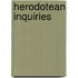 Herodotean Inquiries