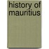 History of Mauritius