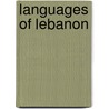 Languages of Lebanon door Not Available