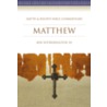 Matthew [with Cdrom] by Iii Witherington Ben