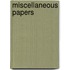 Miscellaneous Papers