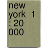 New York  1 : 20 000 door Onbekend