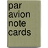 Par Avion Note Cards