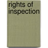 Rights Of Inspection door Marie-françoise Plissart