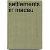 Settlements in Macau door Not Available