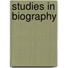 Studies In Biography door Titus Munson Coan