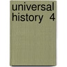 Universal History  4 door Johannes Von Muller