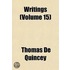 Writings (Volume 15)