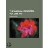 Annual Register (145) door Iii Burke Edmund