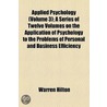 Applied Psychology... door Warren Hilton