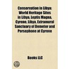 Conservation in Libya by Not Available