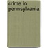 Crime in Pennsylvania