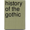 History Of The Gothic by Lucie Armitt