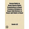 Human Rights in Nepal by Not Available