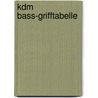 Kdm Bass-grifftabelle by Markus Setzer