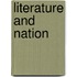 Literature and Nation