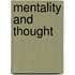 Mentality And Thought