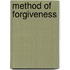 Method Of Forgiveness