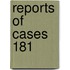 Reports Of Cases  181
